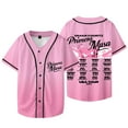 thumbnail image 2 of Omar Courtz Primera Musa Tour Veste de Baseball Tee Été Unisexe Col en V Manches Courtes T-Shirts, Style 1,S, 2 of 6
