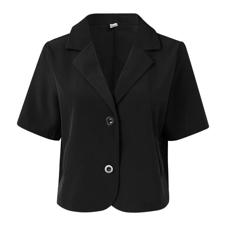台湾発【STUDIO DOE】Boxy Lightweight Short-Sleeve Blazer d63d802ae1f87d0d303cfeca83e8c5
