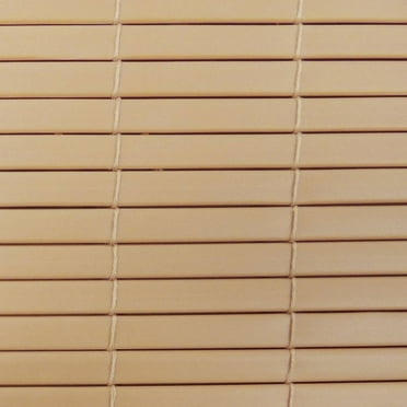 Radiance Vinyl Rollup Shade 30 in. W X 72 in. H Bamboo Cordless