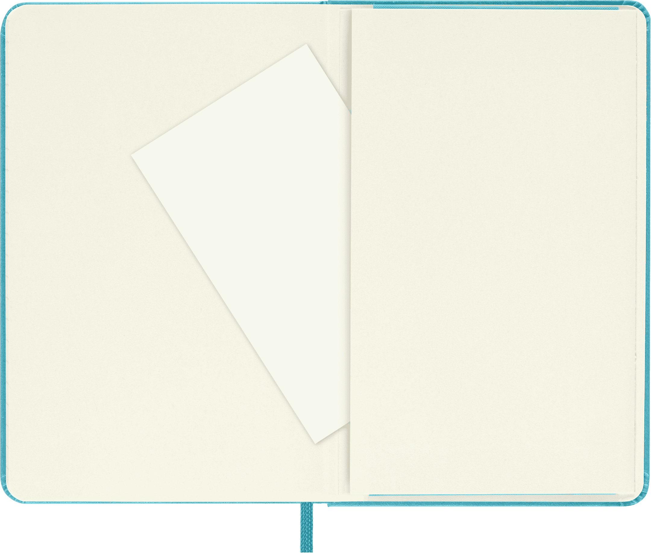 Moleskine Classic Notebook, Hard Cover, Pocket (3.5" x 5.5"), Ruled, Blue Reef