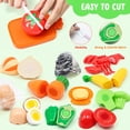 thumbnail image 4 of Juego de accesorios de cocina Pretend Play Hohosunlar, 38 piezas, para niños, 4 of 7