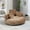 Coffee, variant on Giant Bean Bag Chair, Faux Fur Bean Bag Couch with Filler Large Living Room Bean Bag Chairs for Adults, Big Lazy Sofa Accent Chair Floor Chair