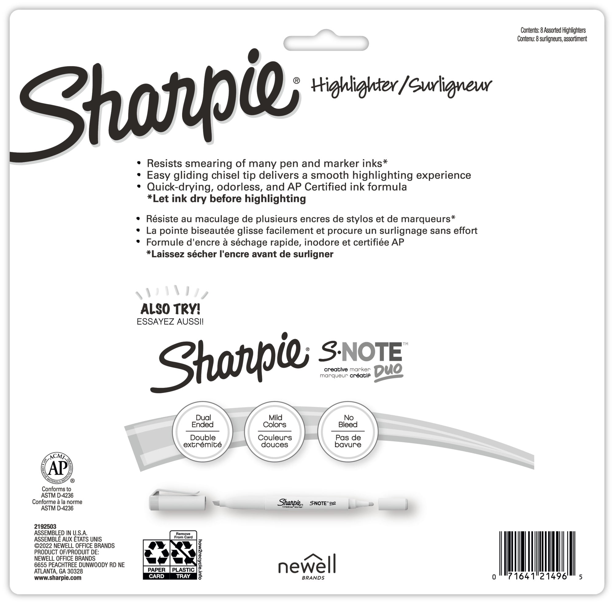 Sharpie Tank Highlighters Assorted - Get Great Value, Give to a Cause! –  www.