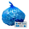 thumbnail image 1 of Reli. Supervalue 65 Gallon Recycling Bags 50 Count Blue Trash Bags, 1 of 4