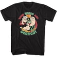 thumbnail image 1 of Popeye Gonna Get Decked T-Shirt Noir pour Adulte, 1 of 2