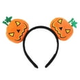 thumbnail image 2 of de Halloween, Diadema de calabaza, Decoración Foto Prop Cosplay Aro de pelo para mujeres, hombres, Fiesta, Vacaciones, Disfraces Estilo C Salvador Sombreros de Halloween, 2 of 9