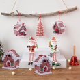 thumbnail image 4 of Christmas LED Resin House Decorations Luminous House Pendants LED Lights Christmas House Decorations, 4 of 9