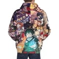 thumbnail image 6 of My Hero Academia Mens Active Sweatshirts Cozy Hoodie 3d Graphic Sweater Casual Winter Clothes Tops Coat Xx-Large, 6 of 7