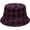 4, variant on Bucket Hats for Women Street Casual Double-Sided Bucket Hat Lattice Fashion Leisure Men Sun Protection Fisherman Hat