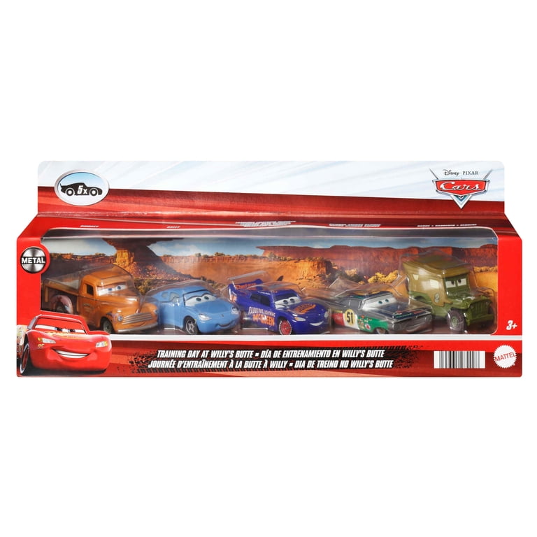 Disney and Pixar Cars Travelin' Team 5-Pack, Set of 5 1:55 Scale
