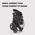 thumbnail image 4 of Baby Jogger City Select 2 Single-to-Double Modular Stroller, Eco Collection, Harbour Grey, 4 of 7