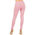 thumbnail image 3 of Women's Classic Skinny Ponte Pants Stretchy Mid-Rise Fit, 5-Pocket Design, 3 of 4