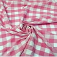 thumbnail image 1 of Checkered 1" Gingham 100% Polyester Buffalo Check Fabric by the 5, 10, 15 and 20 Yard Increment, 58”/60”, All Colors, 1 of 1