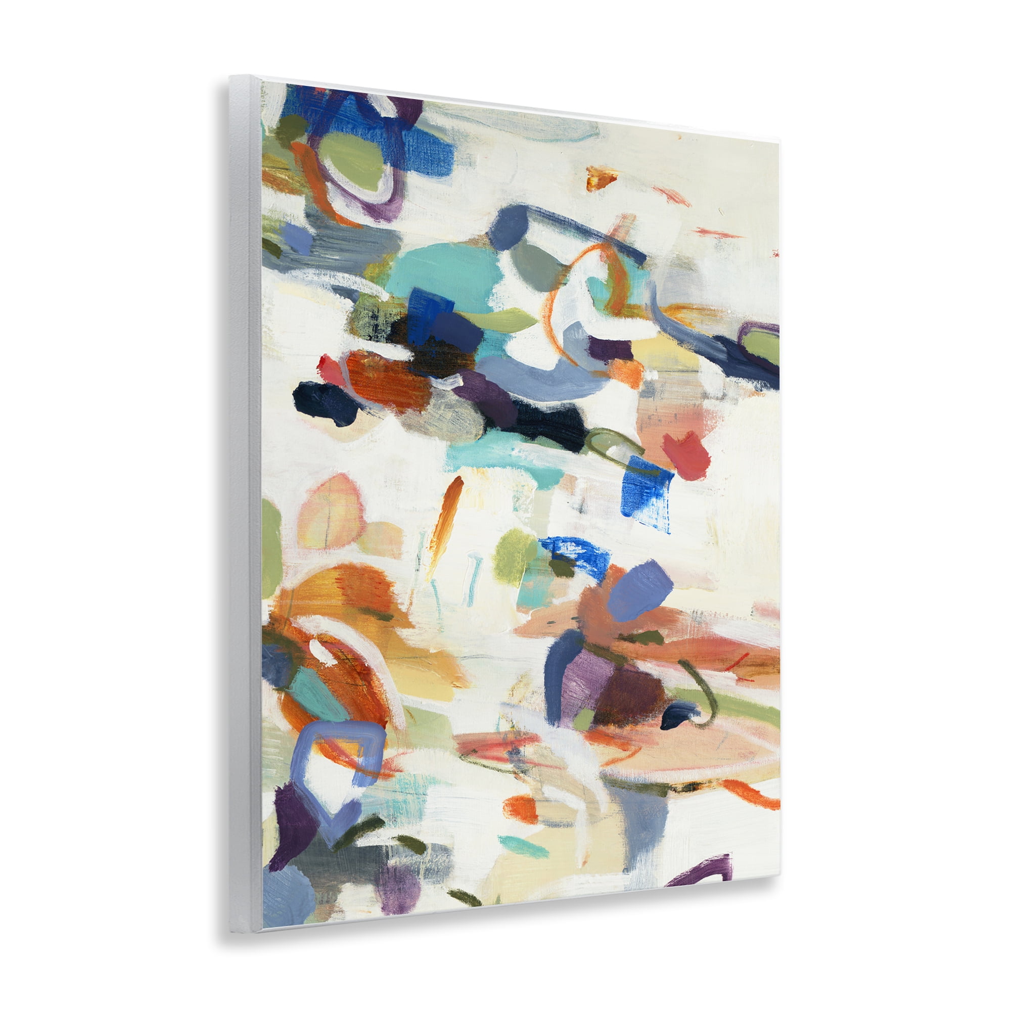 Stupell Industries Flowing Stippled Brushstrokes Wall Plaque Art, design by Lisa Ridgers