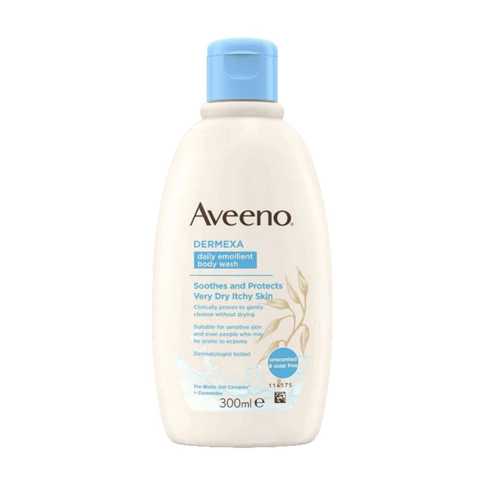Aveeno Dermexa Daily Emollient Body Wash Gel 300ml