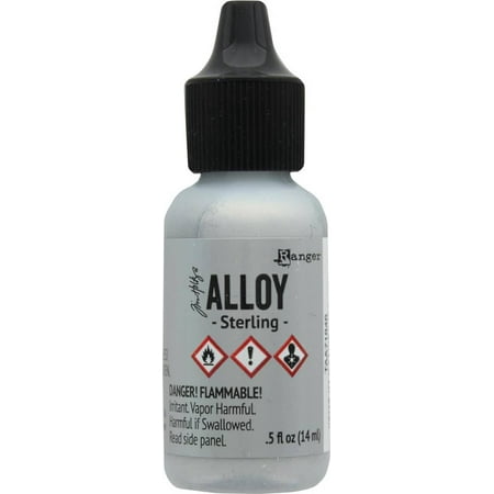 UPC: 0789541071846 | Ranger THoltz Alloy Ink .5oz Sterling