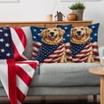 thumbnail image 5 of 4th of July Decorations Pillow Covers, Hwkond America Flag Double Sides Print Cushion Cover for Bed Sofa Cartoons Tetragonum Couch Pillow Cover, 5 of 5