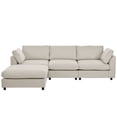 Holaki 113'' Modern L-Shaped Couch with Reversible Chaise, U_Style ...