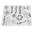 thumbnail image 1 of Card Making Stamps, Clear Imprint Clear Stamps Environmental DIY Production Recycling  For Photo Album For Greeting Card, 1 of 8