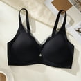 thumbnail image 4 of WAYUTE Womens Bras Seamless Wirefree Bra for Sheer Mesh Edge Lace Comfortable Lift Support Non Padded Bralette, 4 of 7