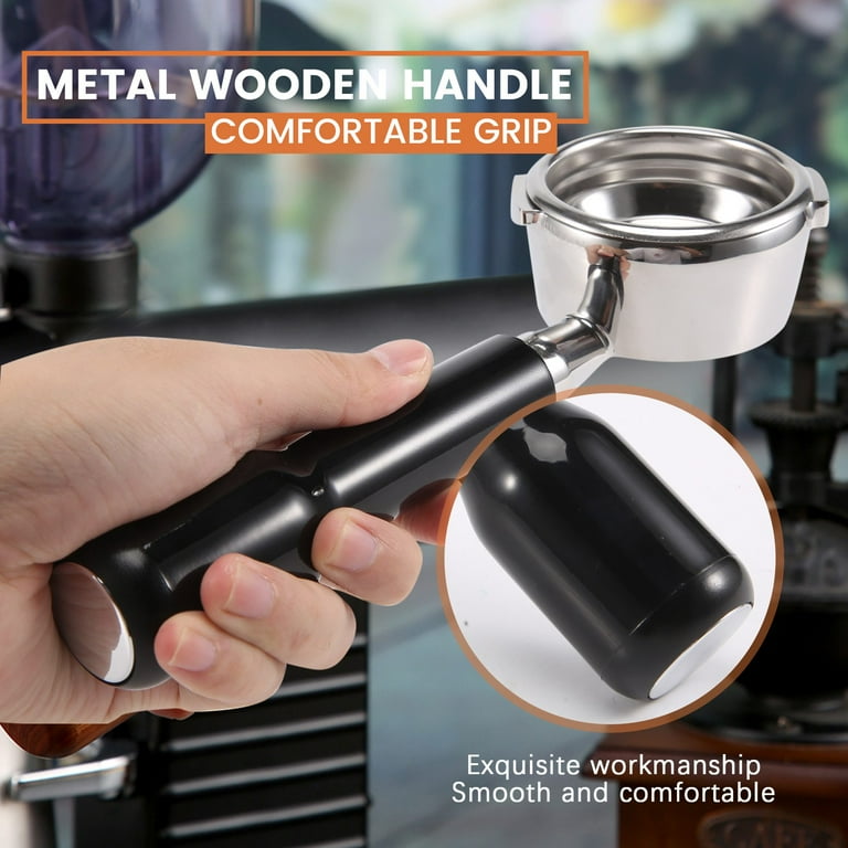 Professional Coffee And Espresso Machine Tool Set Includes 54mm Coffee  Distributor, Coffee Bottomless Portafilter Handle, Coffee Tamper, Anti-Slip