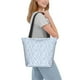 thumbnail image 2 of Balery Gray White Floral Bolsa de Hombro con Diseño, Bolsa Grande y Duradera, Bolsa Versátil para Compras, 2 of 6