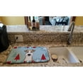thumbnail image 2 of Winter Holiday Wire Haired Fox Terrier Dish Drying Mat, 2 of 7