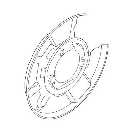 Genuine OE BMW Splash Shield - 34-21-6-792-240