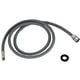 thumbnail image 1 of 59 Inch Nylon Braided Flexible Water Hose For Kitchen Pull Out Faucet Hose Gray Quick Connect Plumbing Hose Tube, 1 of 10