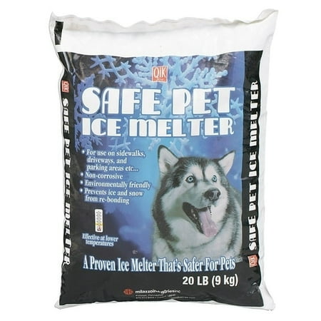 Ice Melt Driveways - Safe Pet Coated Urea Ice Melt 0 deg. F 20 lb. Bagged