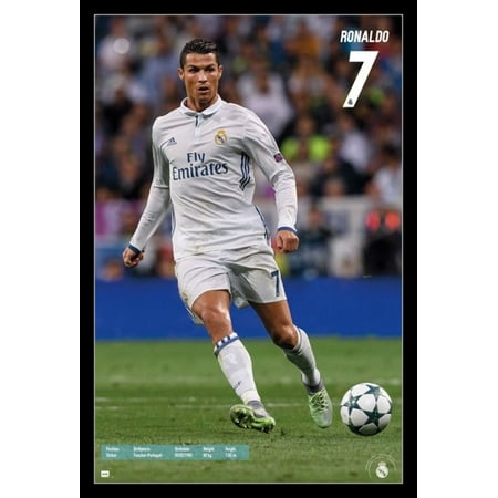 Real Madrid - Christian Ronaldo 16 Poster Print (Best Escorts In Madrid)