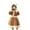 Khaki, variant on Odeerbi Girls Dress Baby Girls Clothes Toddler Winter Christmas Dress Up Animal Outfit Christmas Elk Skirt Children's Performance Clothing Khaki