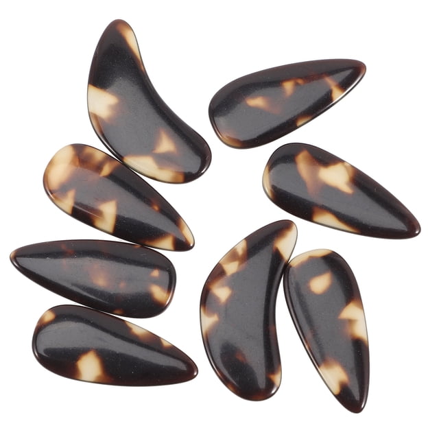 8pcs Guzheng Fake Nails Fingertip Protectors Instrument Practice Tools for Adults