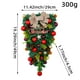 thumbnail image 2 of Guirnalda Navideña Con Navideño Al Revés para Puerta Principal, 2 of 9