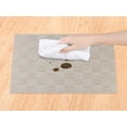 thumbnail image 3 of REGALWOVEN 8 Pack Placemats for Kitchen Dining Table Decor Heat Resistant Table Placemats Wipeable Table Mat Beige 18*12in, 3 of 7