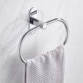 thumbnail image 1 of No Drilling Towel Ring, Round Towel Rack, Stainless Steel Bathroom Towel Rack, Patented Adhesive, Self-adhesive Towel Rack, Self-adhesive Towel Hook, 1 of 5
