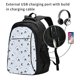 thumbnail image 2 of Balery Cute Farm Cow Mochila con carga USB para hombre y mujer - Mochila impermeable y antirrobo para laptop con puerto USB para viajes, trabajo, 2 of 7