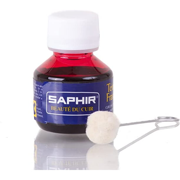 Saphir teinture liquide pour cuir lisse & daim