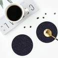 thumbnail image 5 of Bingfone Vintage Beautiful Roses Leather Drinks Coasters with Set of 6,Suitable for Home Kitchen,Coffee Cup Coasters Home Gift, 5 of 9