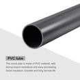 thumbnail image 4 of Unique Bargains 56.5mm ID 63mm OD 0.35M Gris Foncé PVC Rigide Tube Rond à Fort Impact, 4 of 6