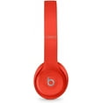 thumbnail image 3 of Auriculares Supraaurales Bluetooth Restored Beats by Dr. Dre Solo3, Rojos, MX472LL/A Reacondicionados, 3 of 9