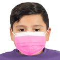 thumbnail image 1 of Cubrebocas Lutema Infantil 3 Capas Unisex Para Niños de 4 a 12 Años 50 Piezas Color Rosa Flamingo Lutema 3 capas rosa flamingo, 1 of 5