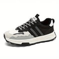 thumbnail image 3 of Men's Fashion Trendy Casual Sneakers, Wear-Resistant, Slip-Resistant, Breathable for Summer Forrest Gump Shoes with Thick Sole,, 3 of 9