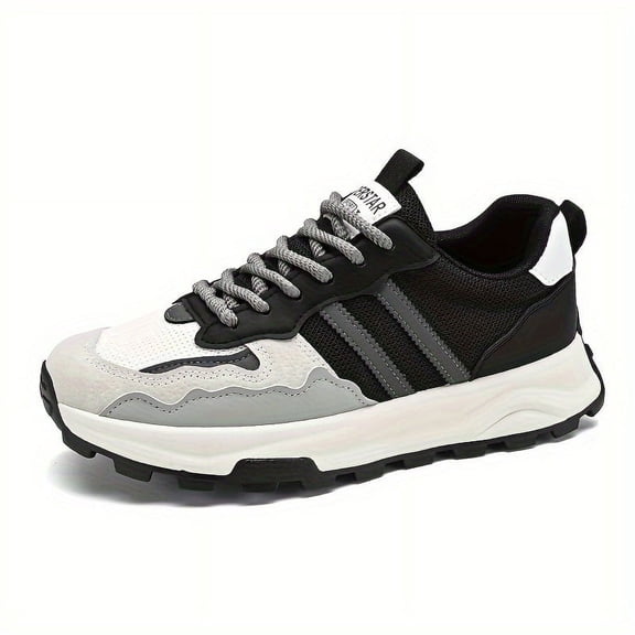 Men's Fashion Trendy Casual Sneakers, Wear-Resistant, Slip-Resistant, Breathable for Summer Forrest Gump Shoes with Thick Sole,