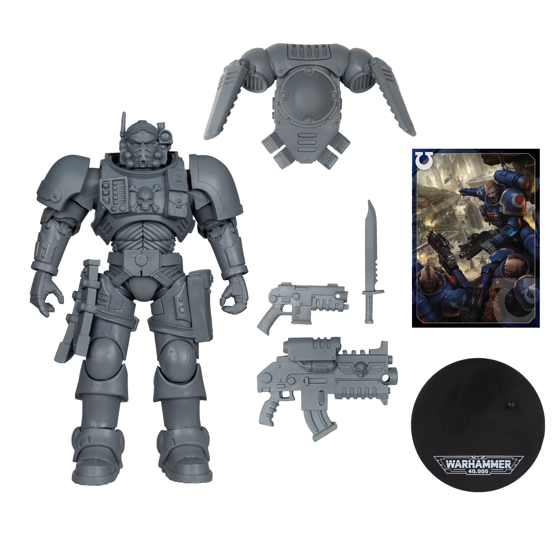 Lieutenant in Phobos Armour: Ultramarines (Warhammer 40,000) Artist Proof 7" Figure - McFarlane Toys
