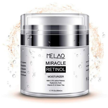 Pretty Comy MELAO Retinol 2.5% Moisturizer Cream Anti Aging and Reduces Wrinkles and Fine Lines Day and Night Retinol Cream Beauty