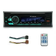 PYLE PLR14MPF - In-Dash AM/FM-MPX MP3 Shaft Style Dual Knob Radio w/USB ...