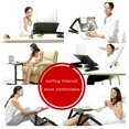 thumbnail image 4 of Adjustable Folding 360 Degree Laptop Protable Laptop Stand Desk Table For Bed BTC, 4 of 6