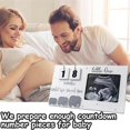 thumbnail image 4 of First Scan Photo Frames Pregnancy Announcement Gifts, Sonogram Picture Frame Countdown Week, 4 of 5