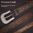 thumbnail image 5 of JASGOOD Western Belts for Women Cowgirl Cowboy Country Belt for Jeans Pants Dresses, 5 of 9